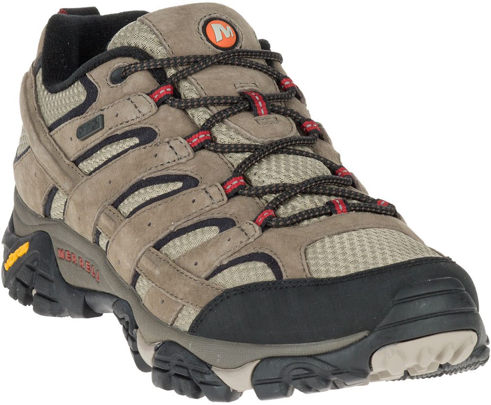 Merrell Vandresko Herre - Moab 2 Waterproof Wide Width - Brune - PJE813975